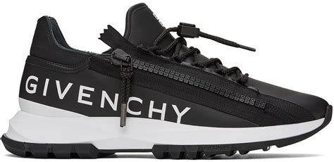 givenchy low sneaker black white tongue|Givenchy: Black & White Spectre Sneakers .